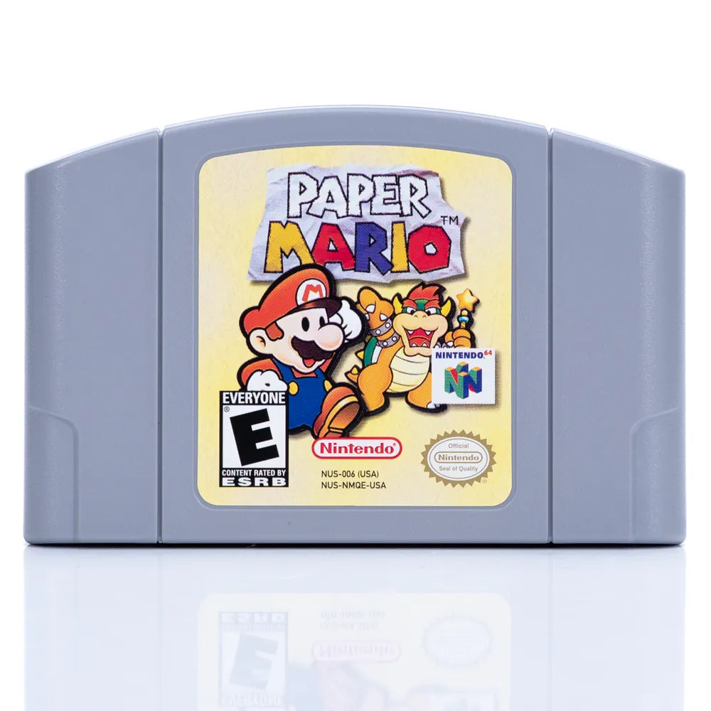 Paper Mario i Eske (NTSC-U) - N64 spill - Retrospillkongen