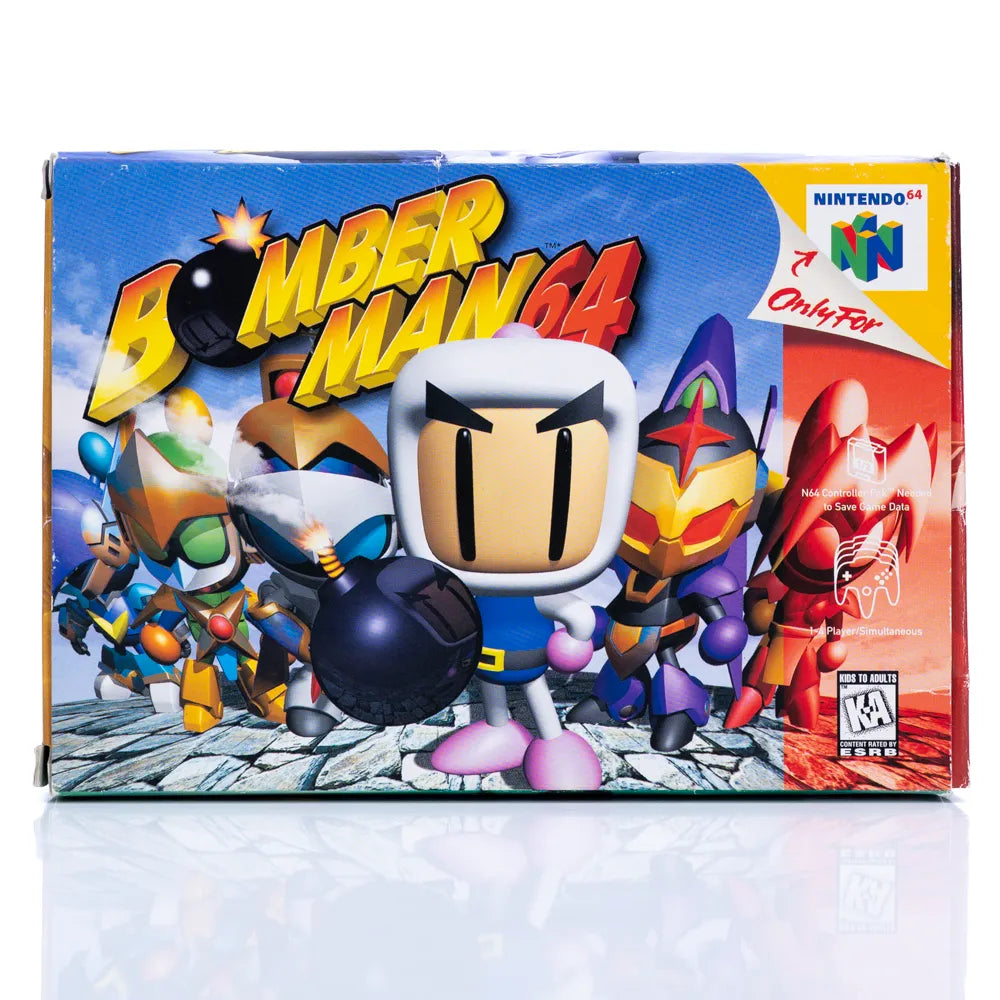 Bomberman 64 i Eske (NTSC-U) - N64 spill - Retrospillkongen