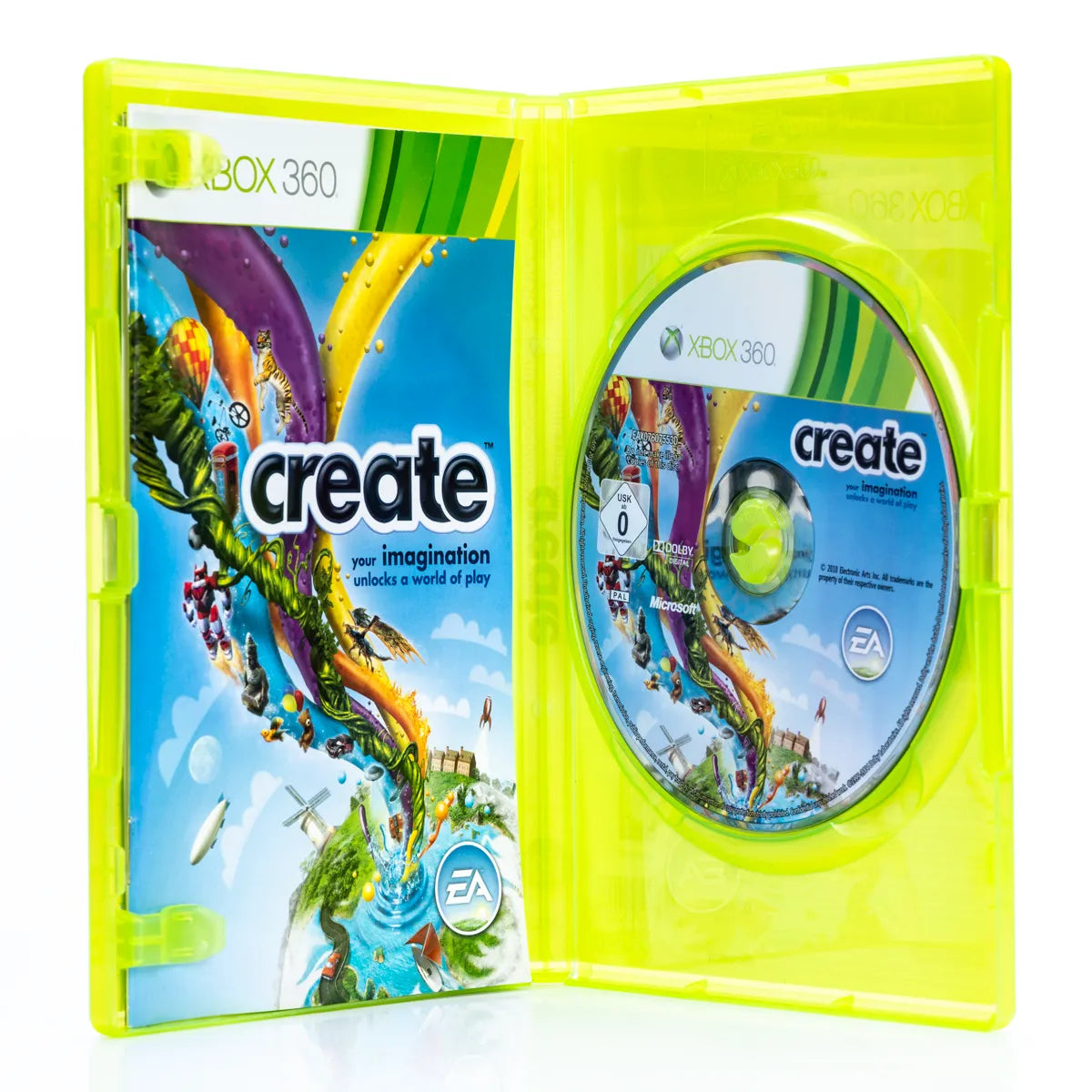 Create - Xbox 360 spill - Retrospillkongen