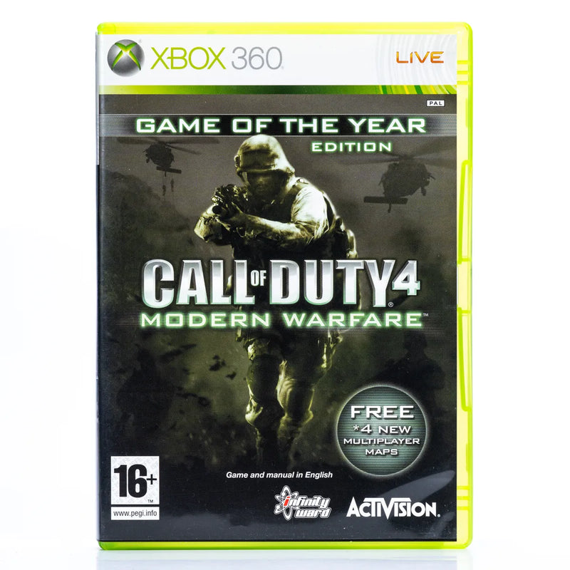 Call of Duty 4: Modern Warfare - Xbox 360 spill