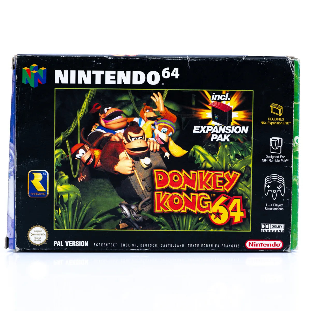 Donkey Kong 64 - N64 spill (i eske) - Retrospillkongen
