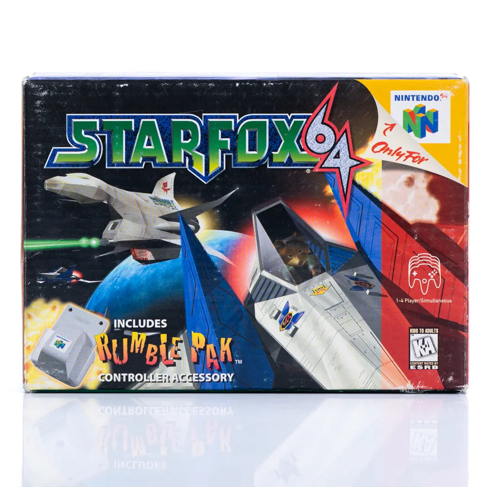 Star Fox 64 i Eske (NTSC-U) - N64 spill - Retrospillkongen