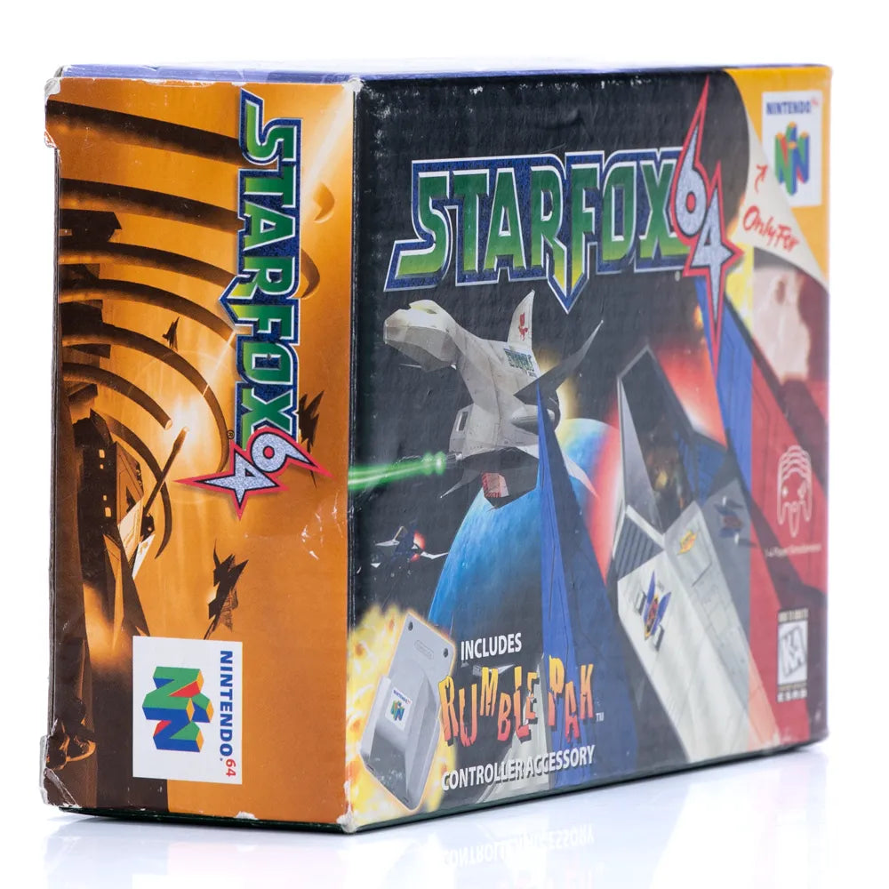 Star Fox 64 i Eske (NTSC-U) - N64 spill - Retrospillkongen
