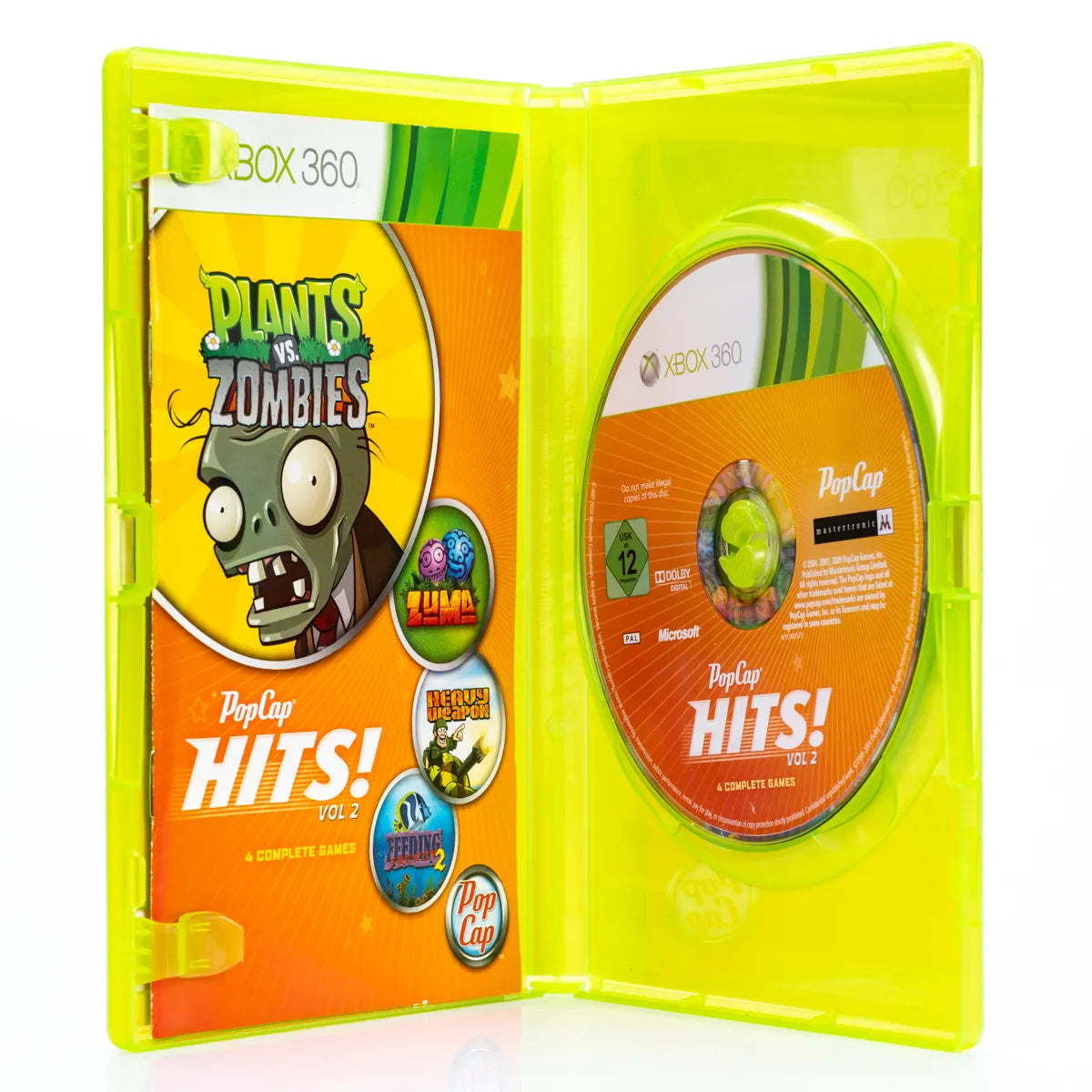 PopCap Hits! Vol 2 - Xbox 360 spill - Retrospillkongen