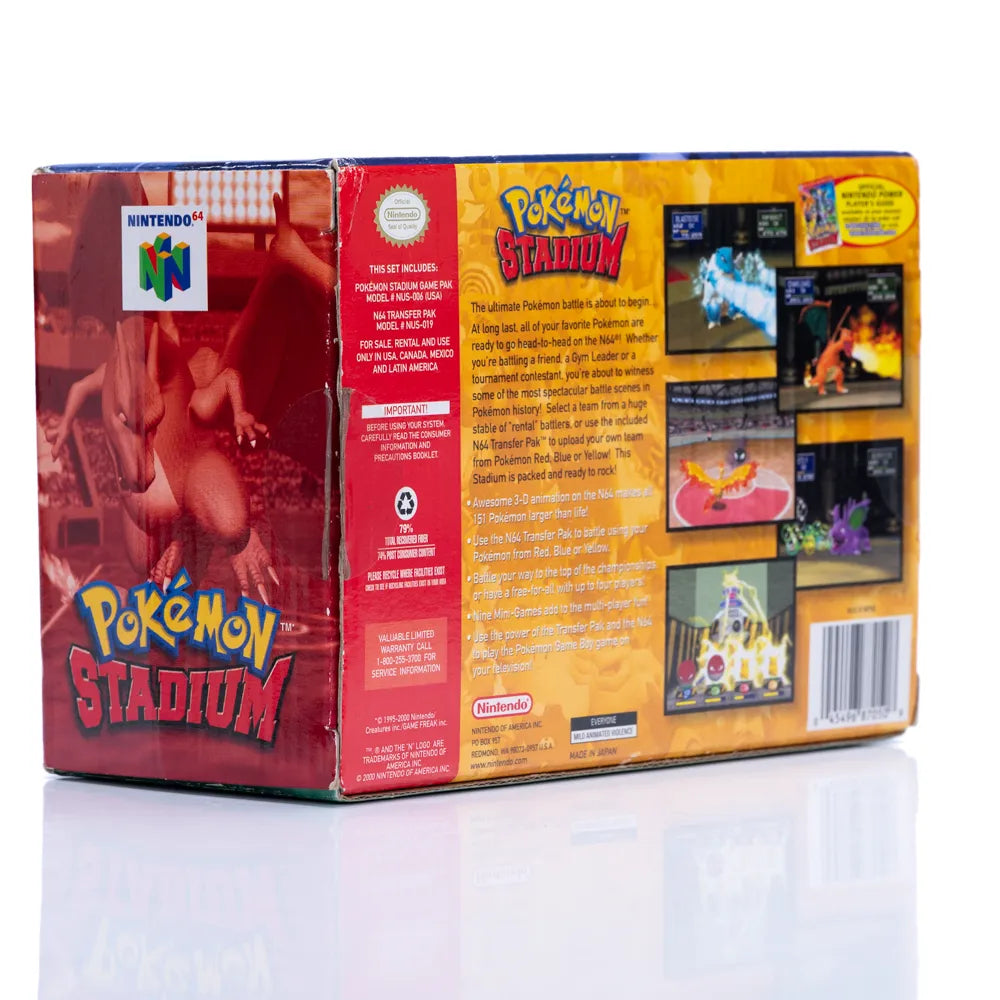 Pokémon Stadium i Eske (NTSC-U) - N64 spill - Retrospillkongen