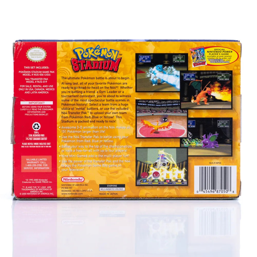Pokémon Stadium i Eske (NTSC-U) - N64 spill - Retrospillkongen