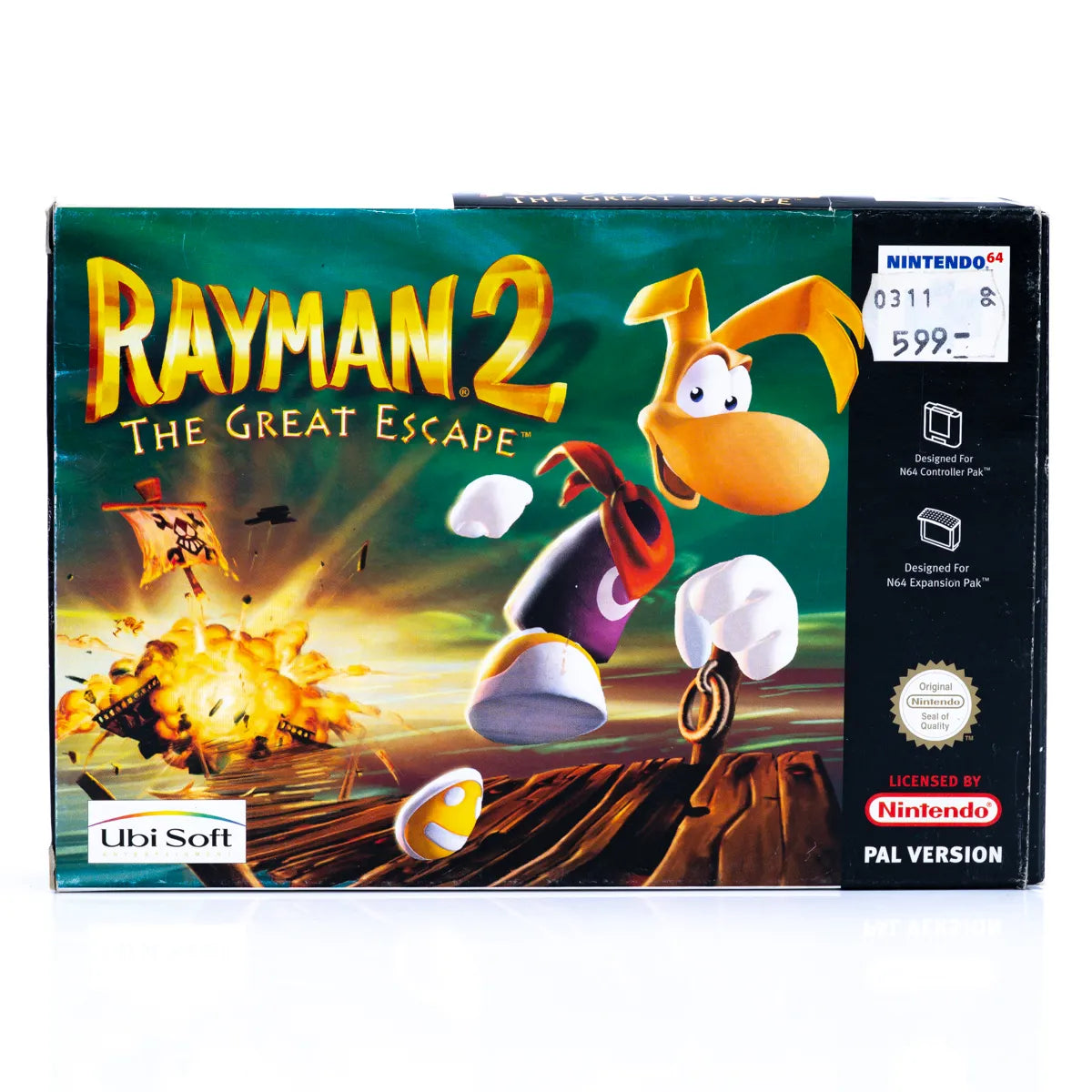 Rayman 2 The Great Escape - N64 spill (I eske) - Retrospillkongen