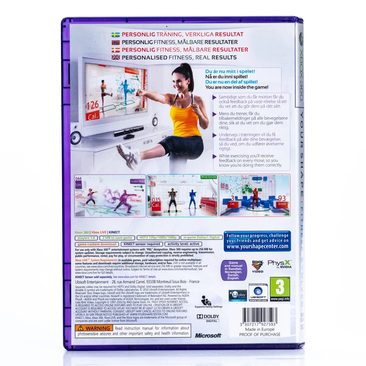 Your Shape: Fitness Evolved - Xbox 360 spill - Retrospillkongen
