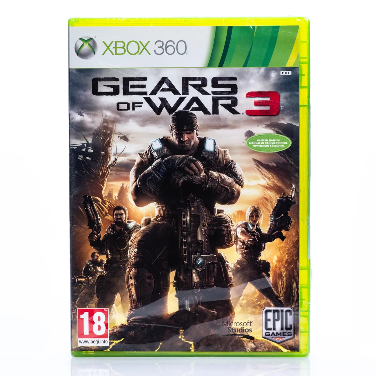 Gears of War 3 - Xbox 360 spill (Forseglet) - Retrospillkongen