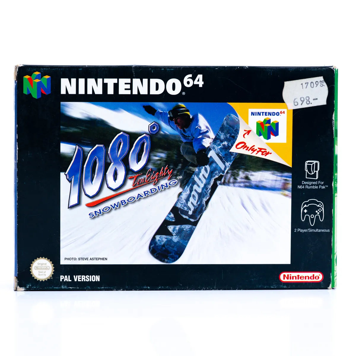 1080° Snowboarding - N64 spill (i eske) - Retrospillkongen