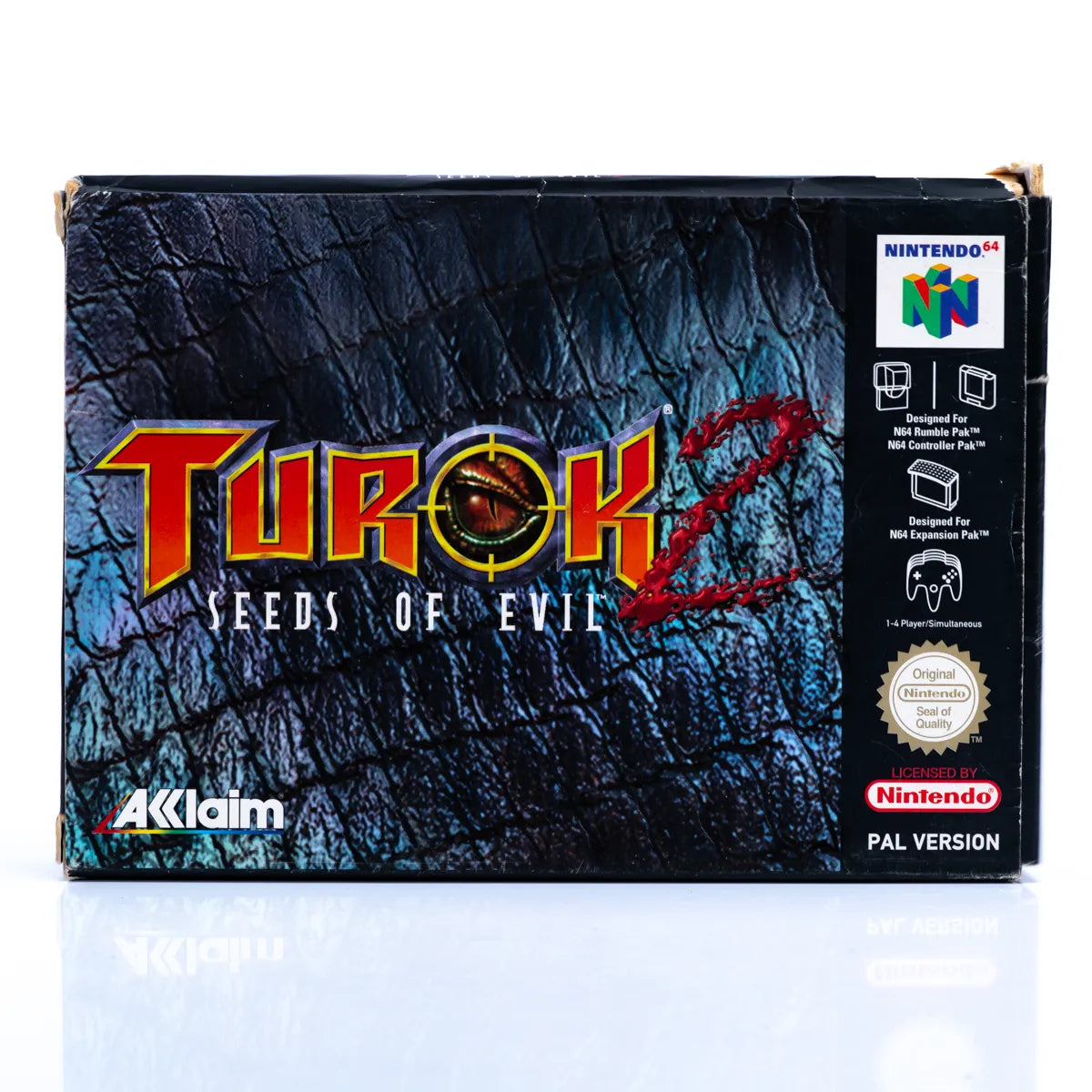 Turok 2 Seeds of Evil - N64 spill (I eske) - Retrospillkongen