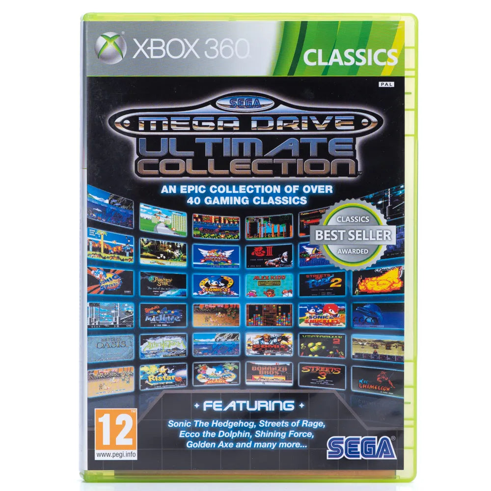 SEGA Mega Drive Ultimate Collection - Xbox 360 spill - Retrospillkongen