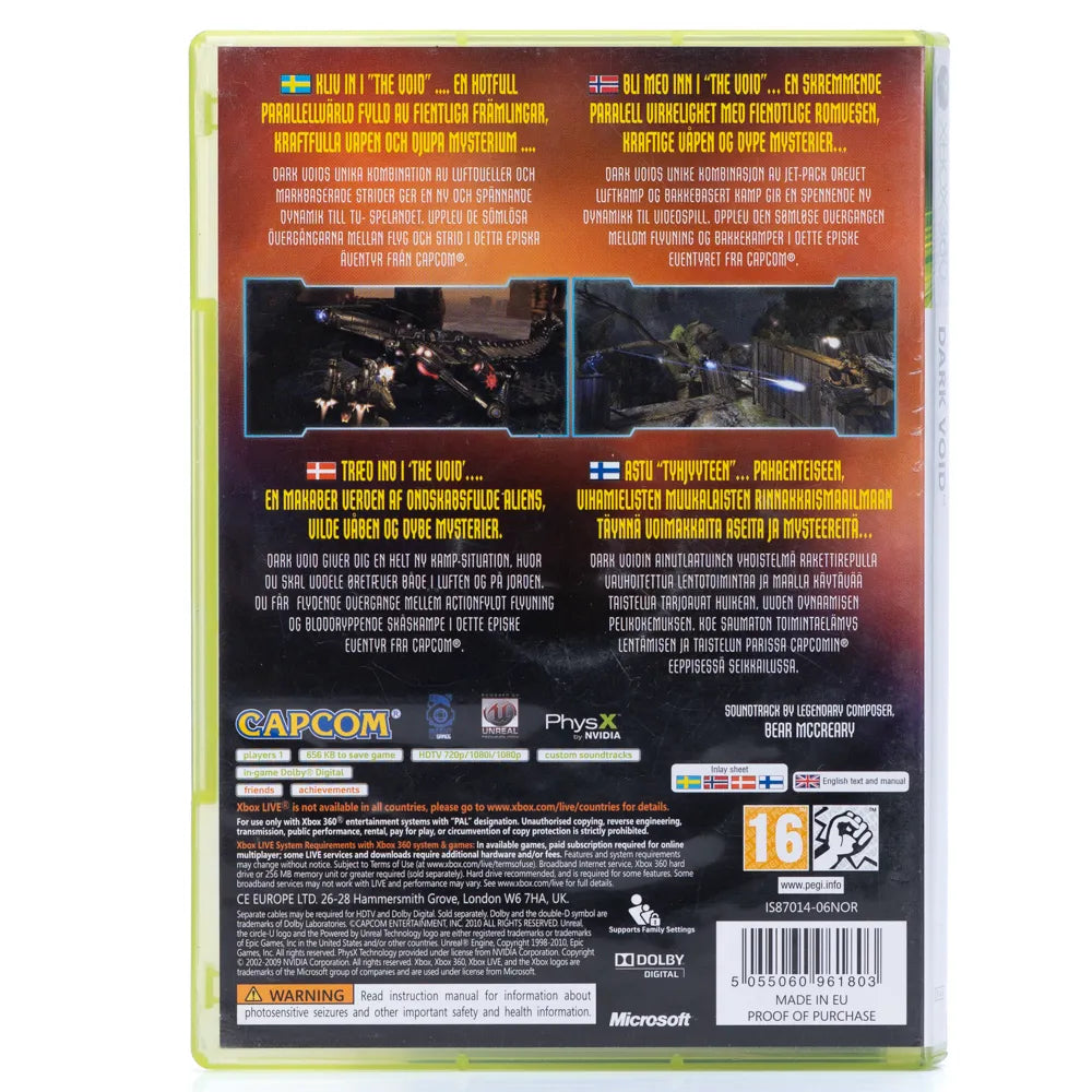 Dark Void - Xbox 360 spill - Retrospillkongen