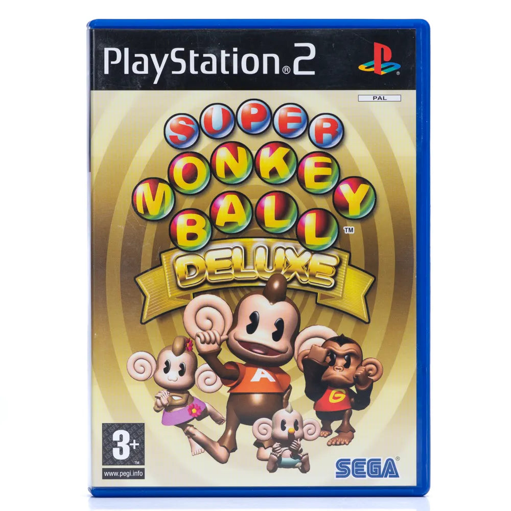 Super Monkey Ball Deluxe - PS2 spill - Retrospillkongen