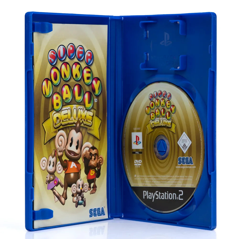 Super Monkey Ball Deluxe - PS2 spill - Retrospillkongen