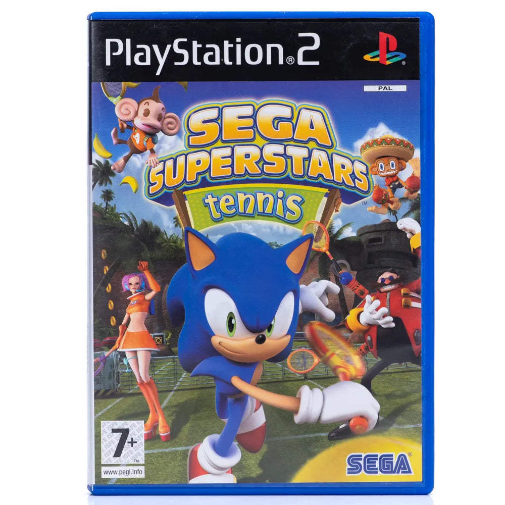 SEGA Superstars Tennis - PS2 spill - Retrospillkongen
