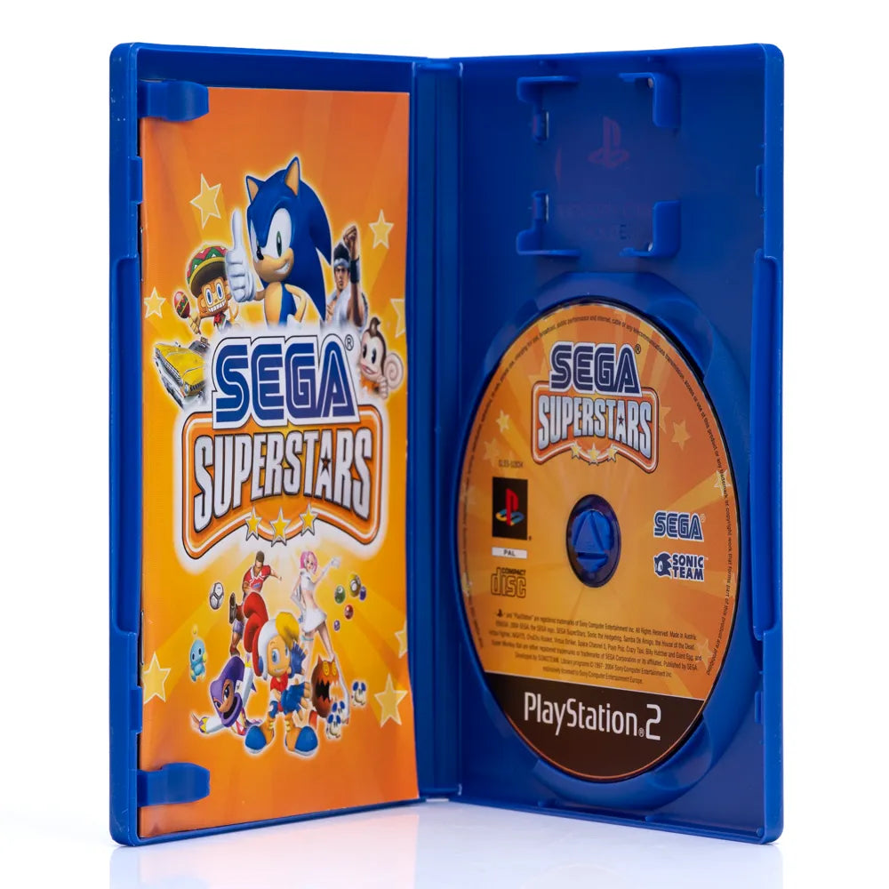 SEGA SuperStars - PS2 spill - Retrospillkongen
