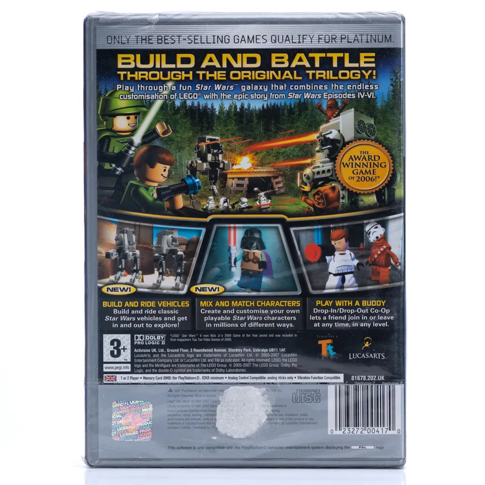 LEGO Star Wars II: The Original Trilogy (Forseglet) - PS2 spill