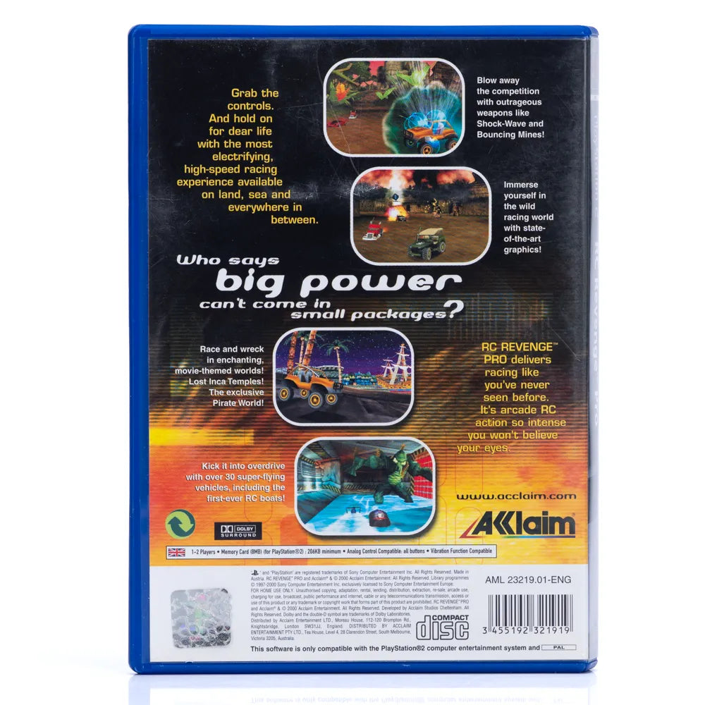 RC Revenge Pro - PS2 spill - Retrospillkongen