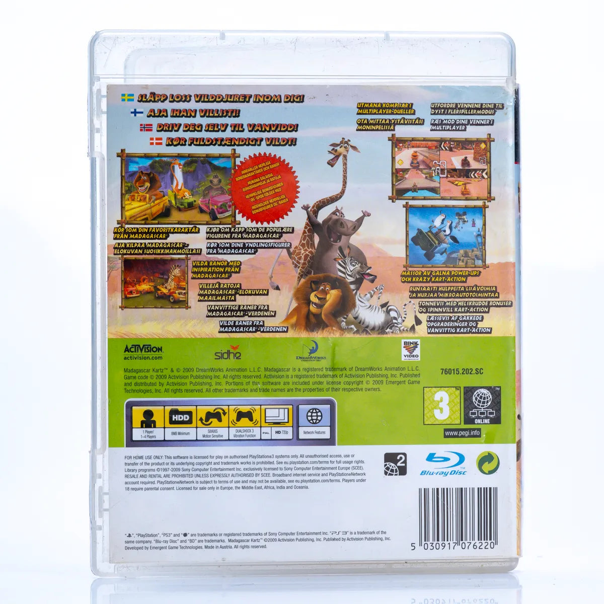 Madagascar Kartz - PS3 spill - Retrospillkongen