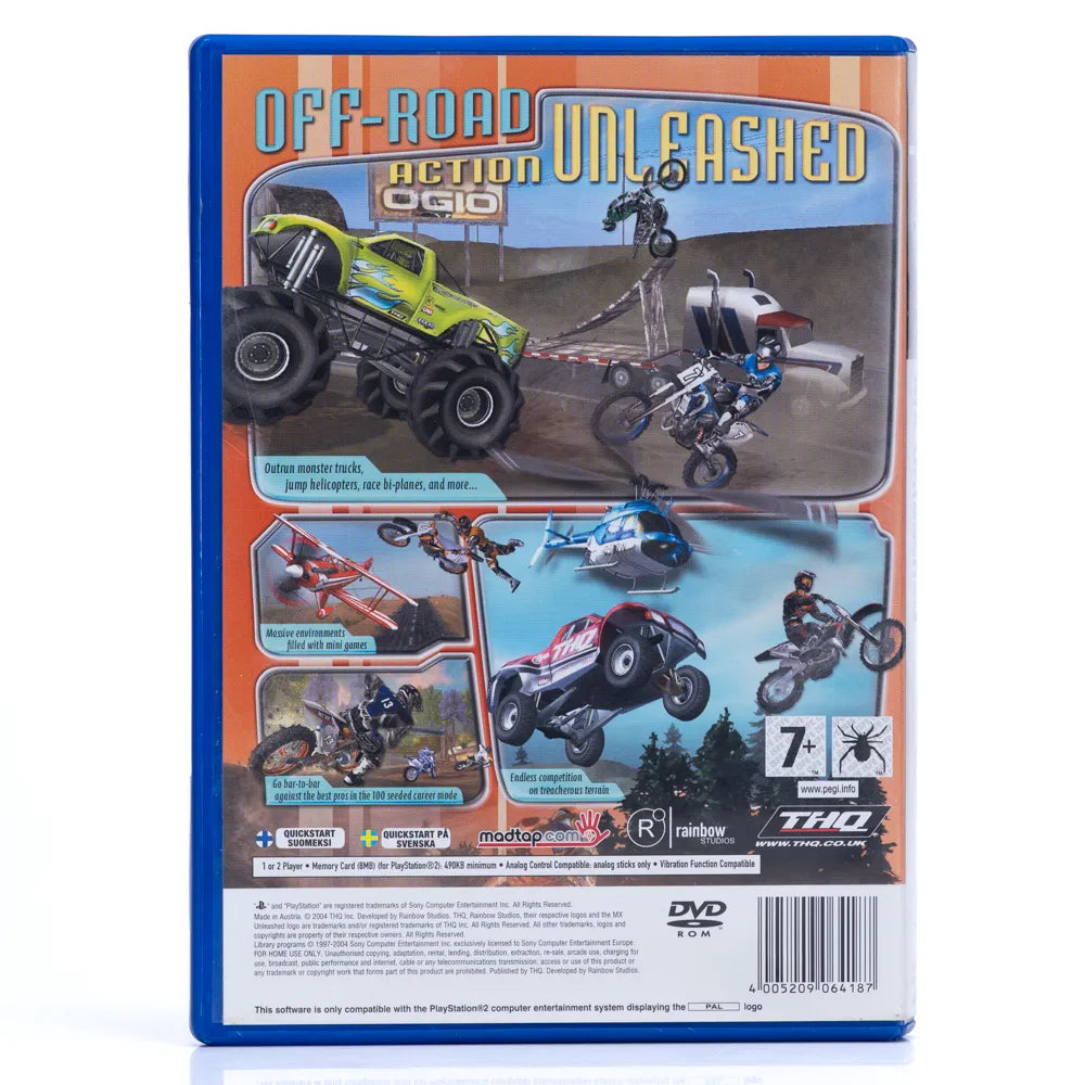 MX vs. ATV Unleashed - PS2 spill - Retrospillkongen