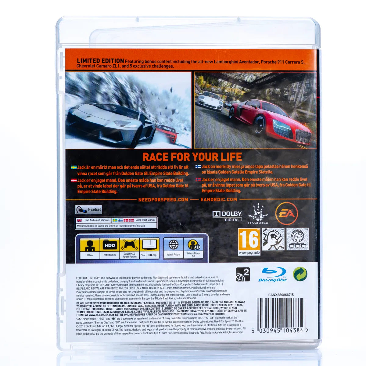 Need for Speed: The Run - PS3 spill - Retrospillkongen