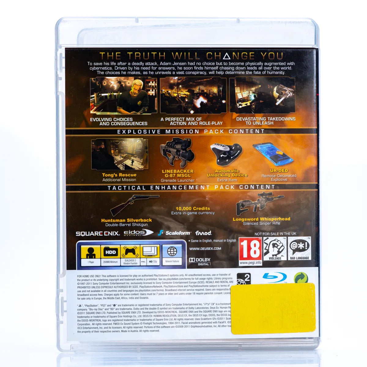 Deus Ex: Human Revolution - PS3 spill - Retrospillkongen