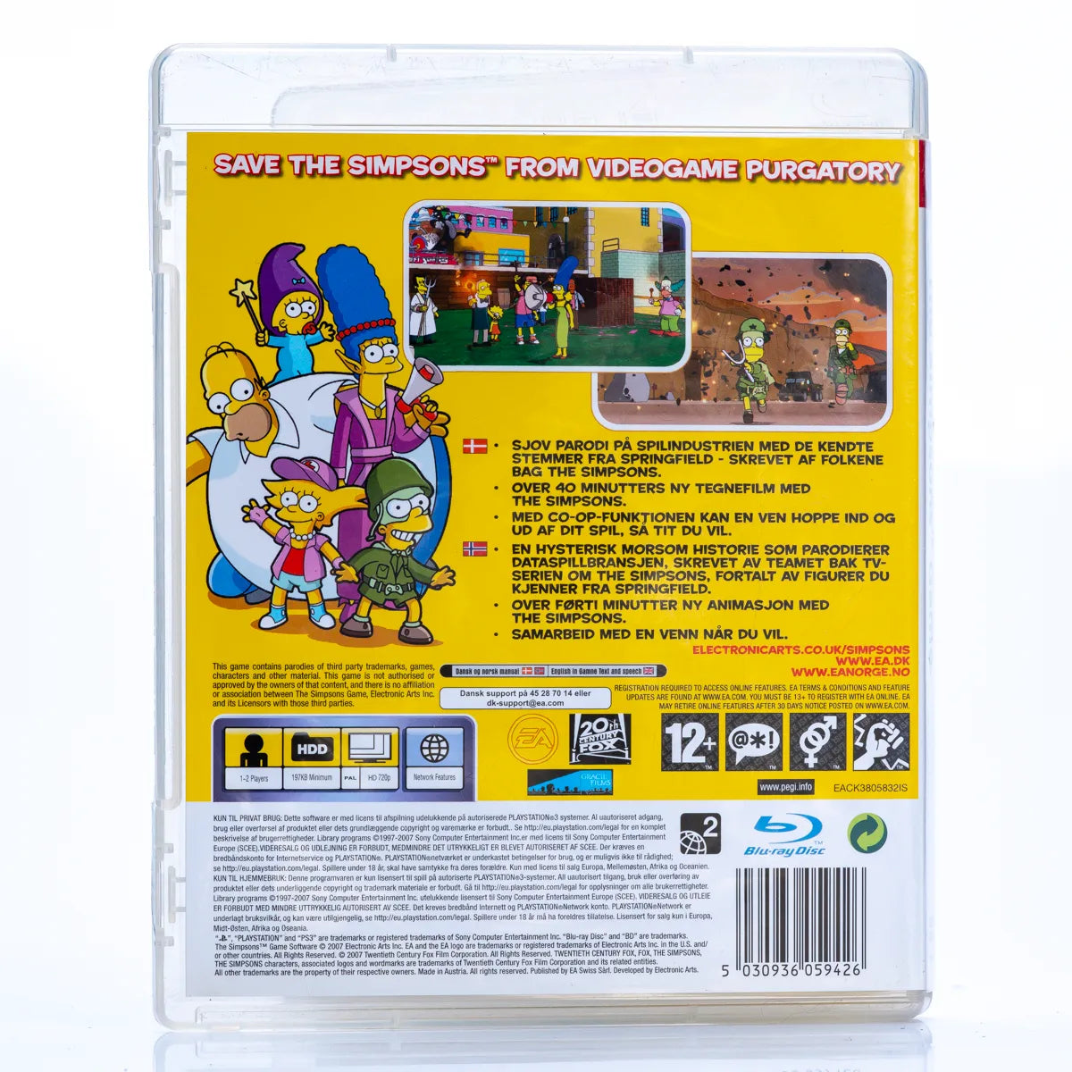 The Simpsons Game - PS3 spill - Retrospillkongen