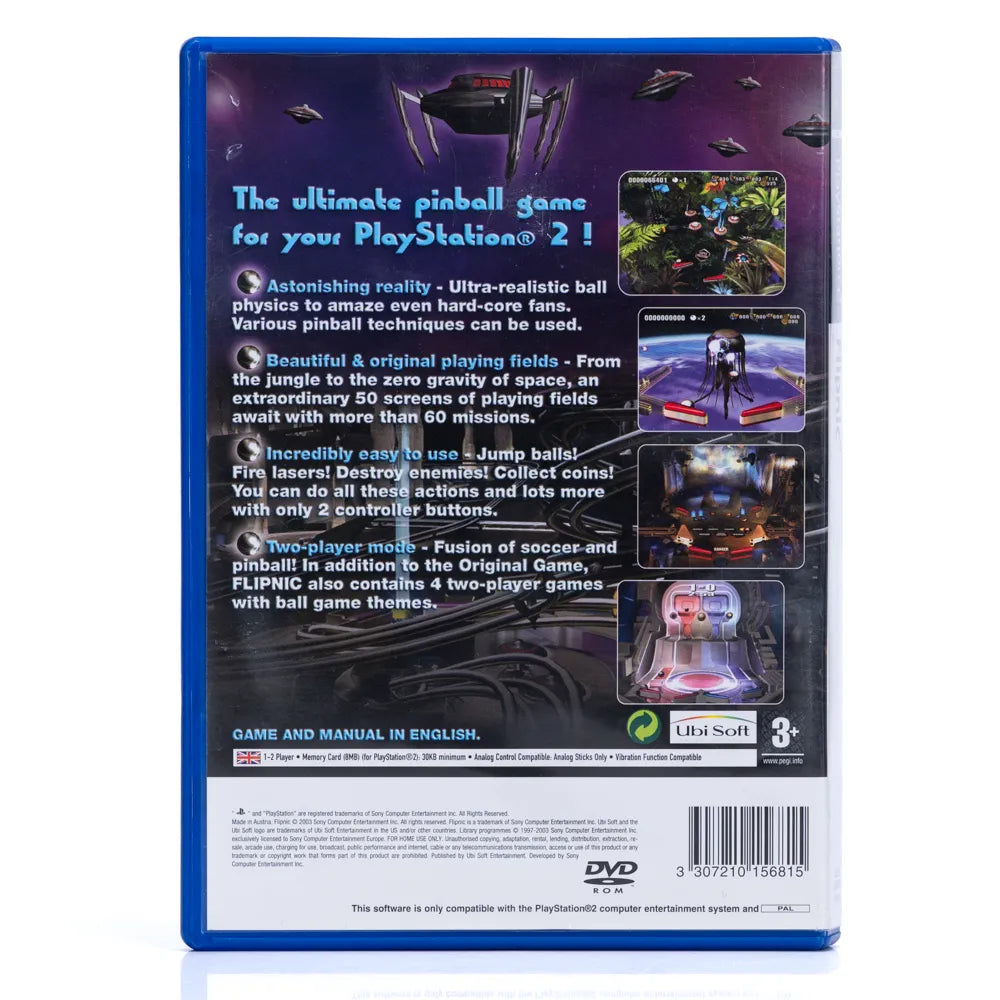 Flipnic: Ultimate Pinball - PS2 spill