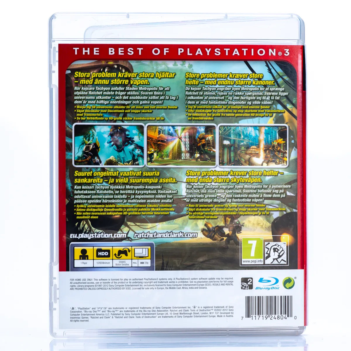 Ratchet & Clank: Tools of Destruction - PS3 spill - Retrospillkongen