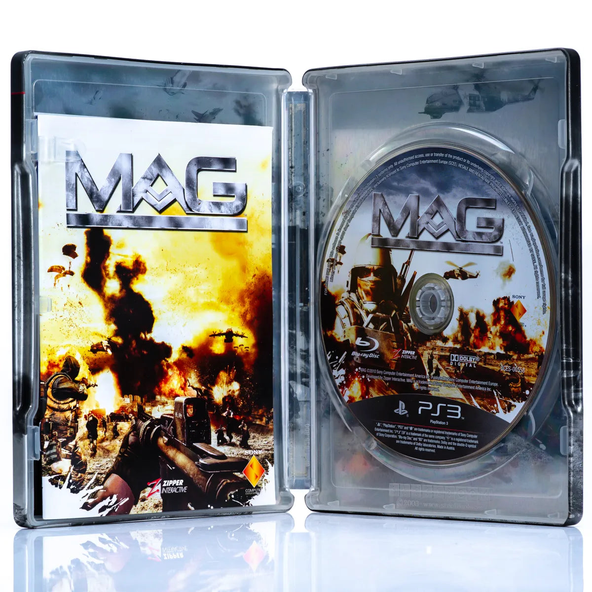 MAG - Collector's Edition Collector´s Box (Steelbook) - PS3 spill - Retrospillkongen