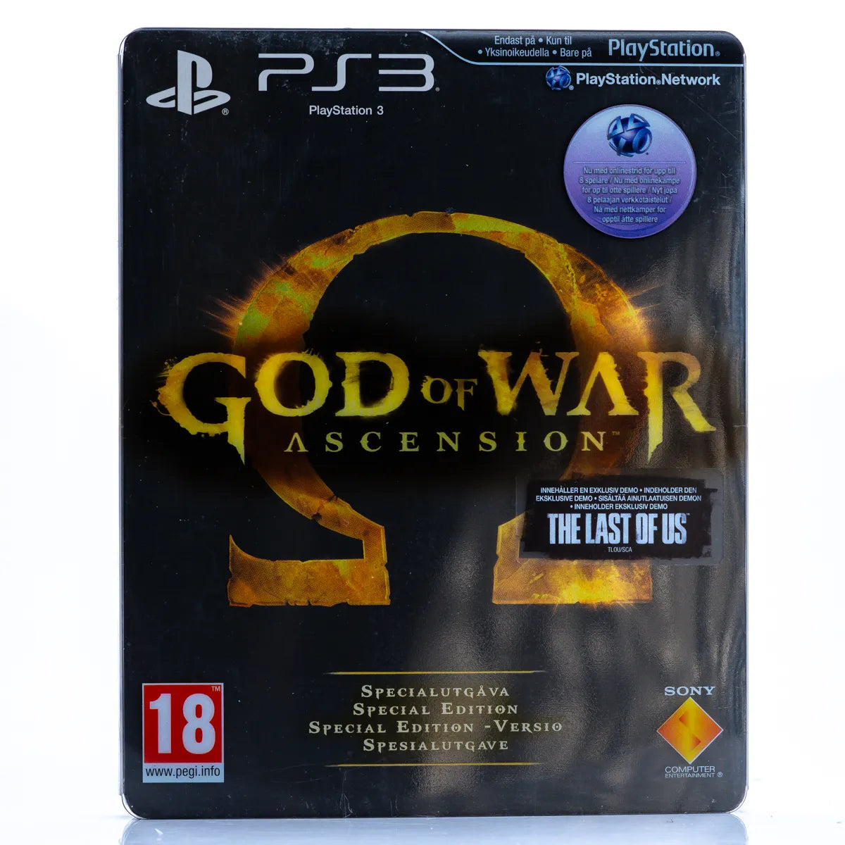 God of War: Ascension - Special Edition Collector´s Box (Steelbook) - PS3 spill - Retrospillkongen