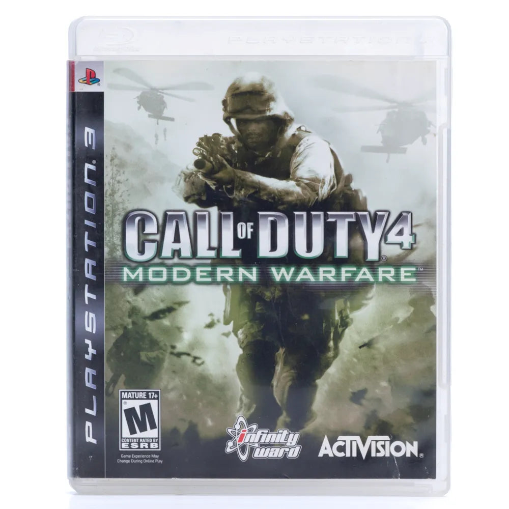 Call of Duty 4: Modern Warfare (NTSC-U, Regionfri) - PS3 spill
