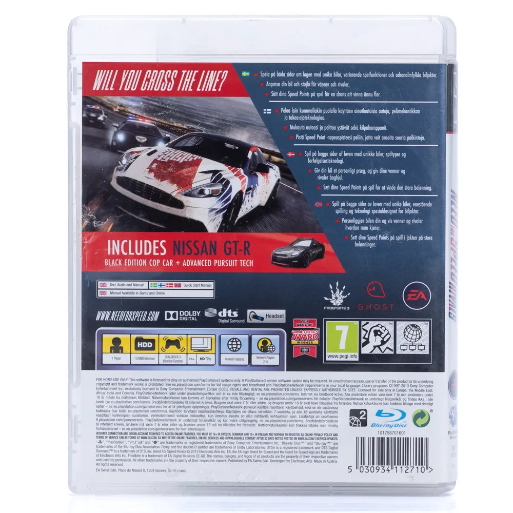Need for Speed: Rivals - PS3 spill - Retrospillkongen