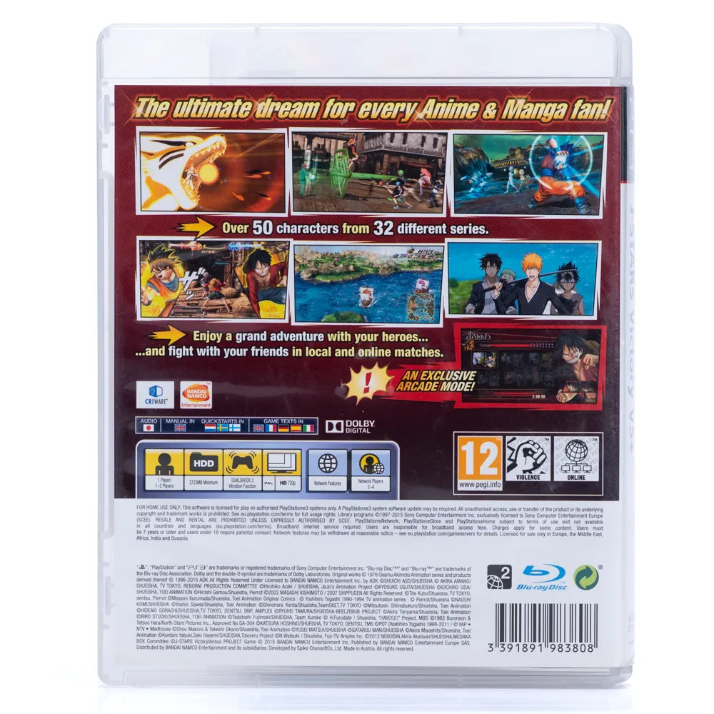 J-Stars Victory VS+ - PS3 spill - Retrospillkongen