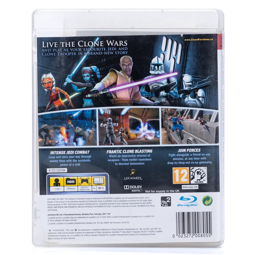 Star Wars: The Clone Wars - Republic Heroes - PS3 spill - Retrospillkongen