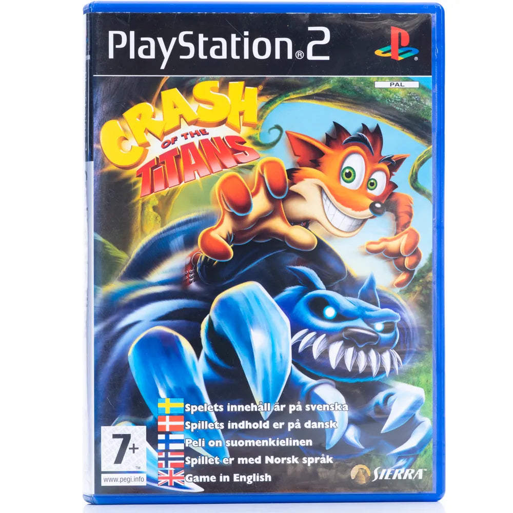 Crash of the Titans - PS2 spill - Retrospillkongen