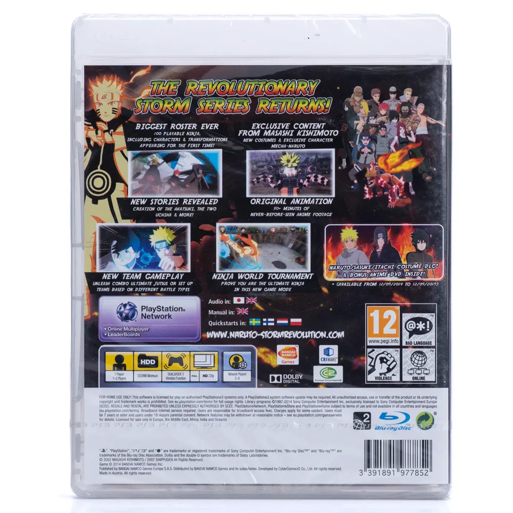 Naruto Ultimate Ninja Storm Revolution (Forseglet) - PS3 spill - Retrospillkongen