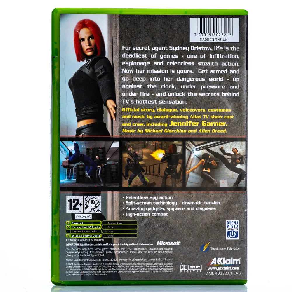 Alias - Xbox spill - Retrospillkongen
