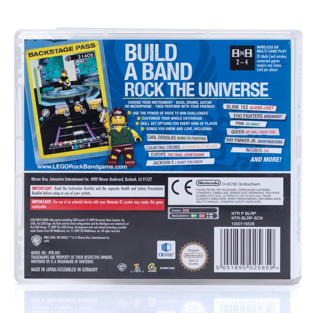 LEGO Rock Band - Nintendo DS spill