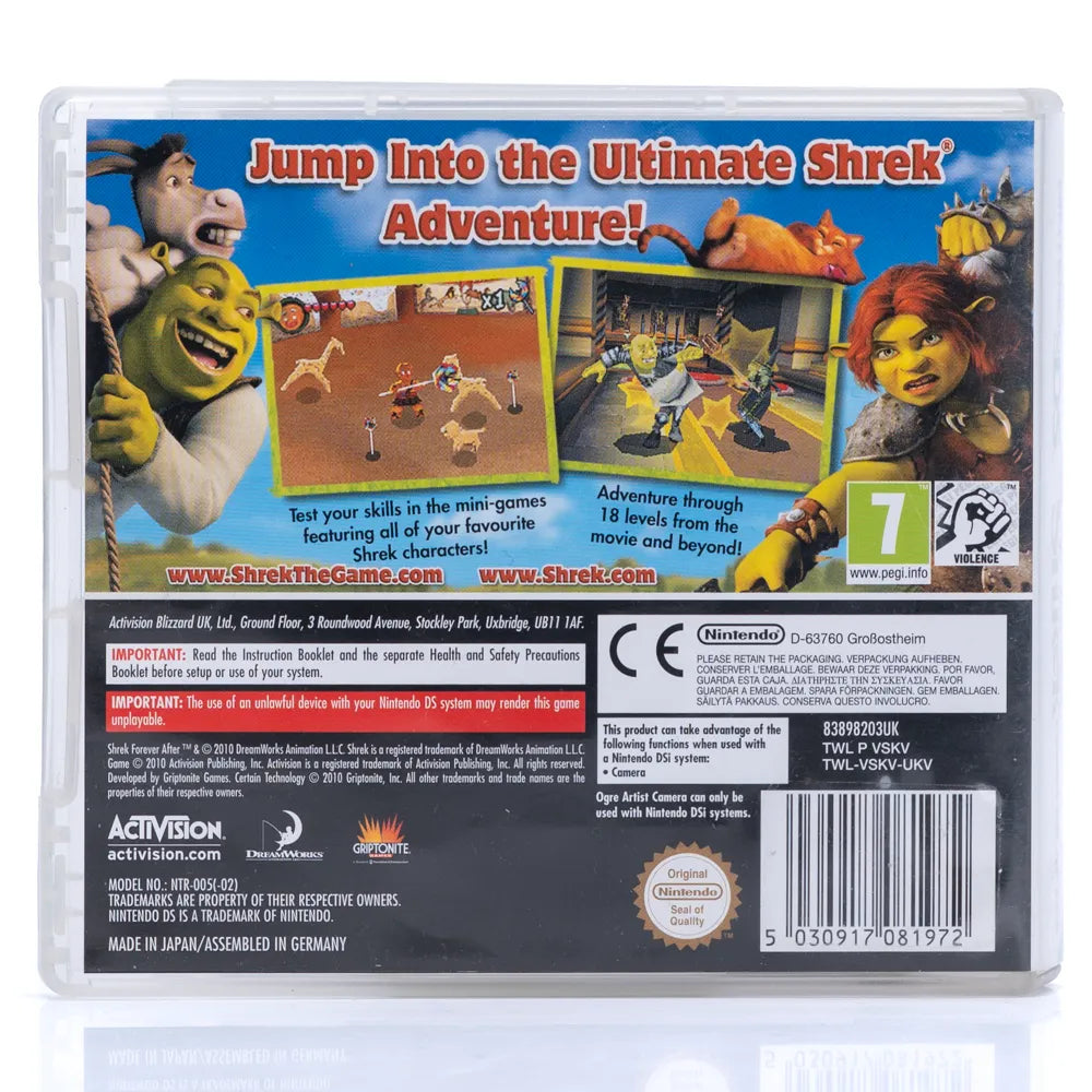 Shrek Forever After - Nintendo DS spill - Retrospillkongen