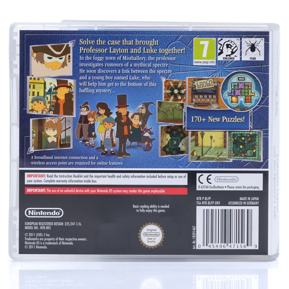 Professor Layton and the Spectre's Call - Nintendo DS spill