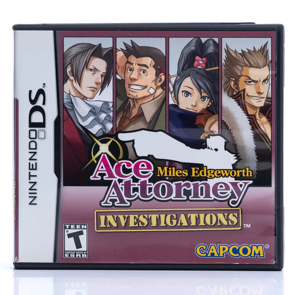 Ace Attorney Investigations: Miles Edgeworth (NTSC-U) - Nintendo DS spill