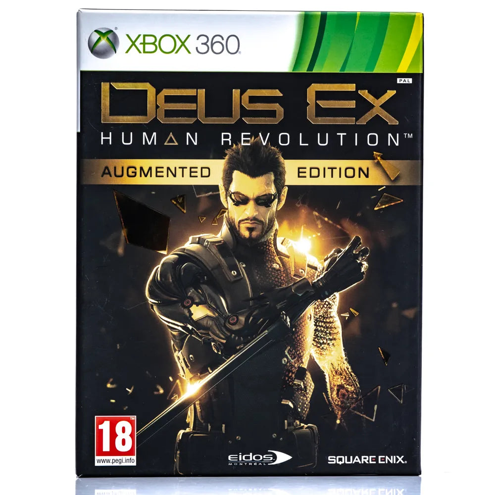 Deus Ex: Human Revolution - Augmented Edition Collector's Box - Xbox 360 spill - Retrospillkongen