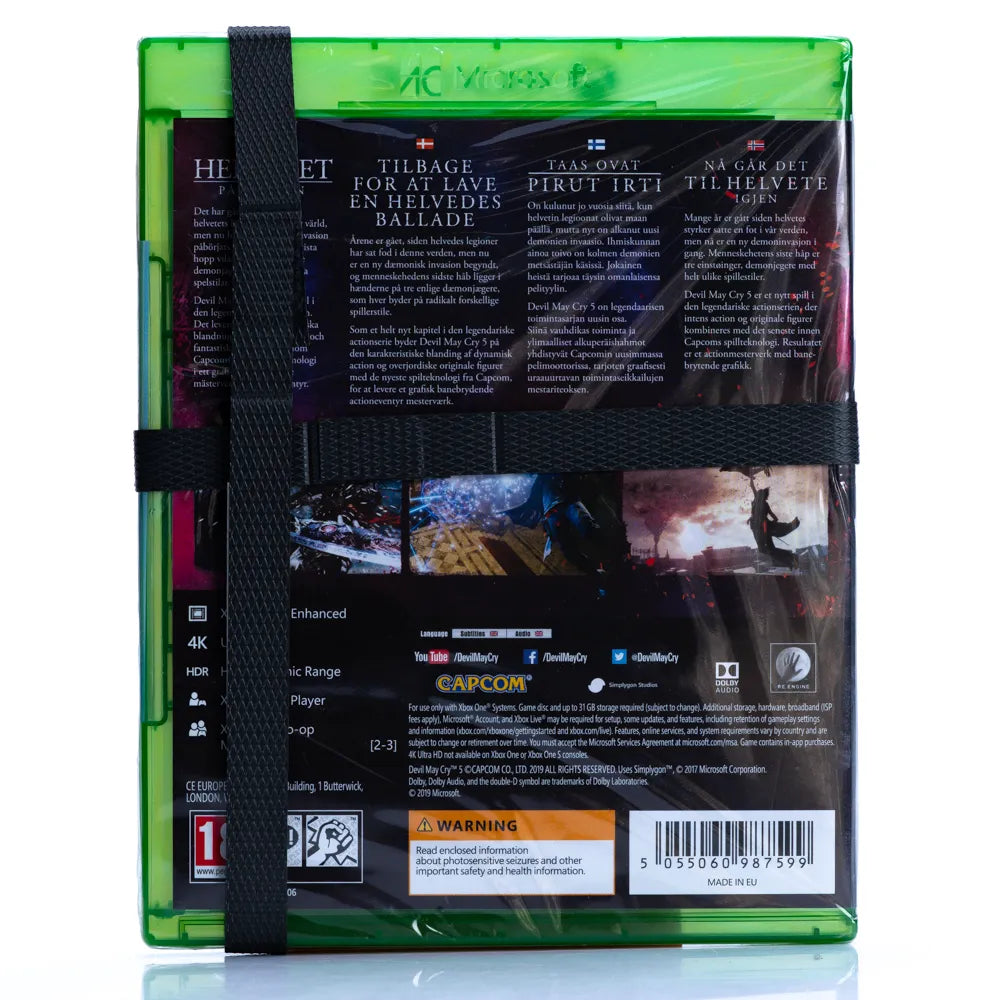 Devil May Cry 5 - Xbox One spill (Forseglet) - Retrospillkongen