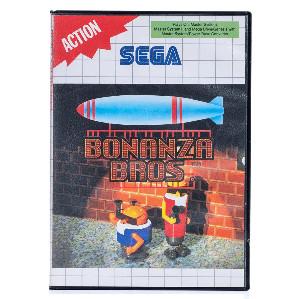 Bonanza Bros. - Sega Master System - Retrospillkongen