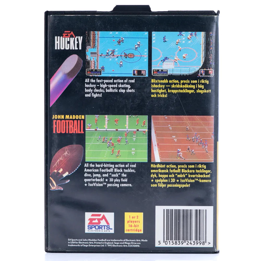 EA Sports Double Header - SEGA Mega Drive spill - Retrospillkongen