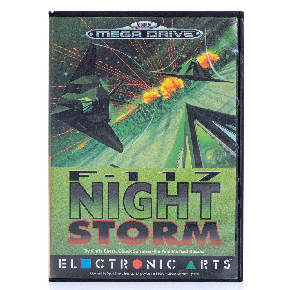 F-117 Night Storm - SEGA Mega Drive spill - Retrospillkongen