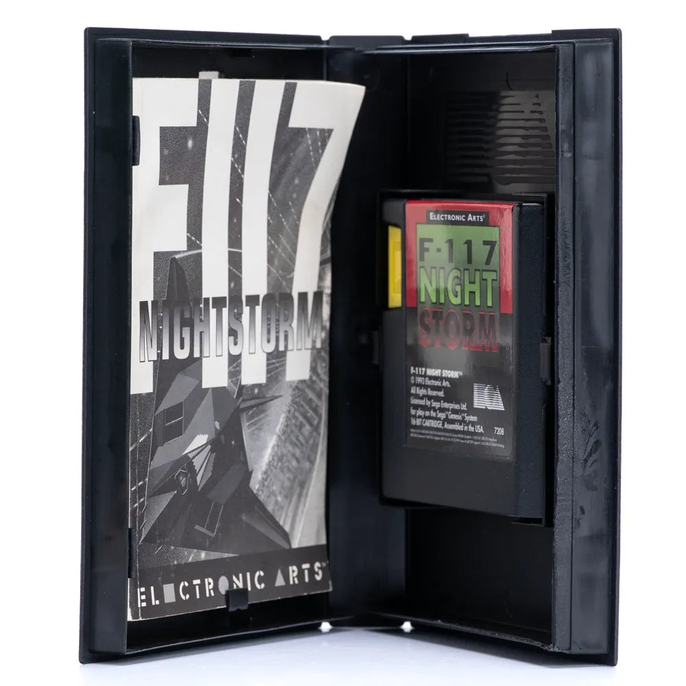 F-117 Night Storm - SEGA Mega Drive spill - Retrospillkongen