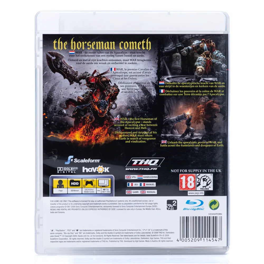 Darksiders - PS3 spill - Retrospillkongen